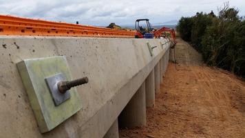 back Anchors Through Capping Beam